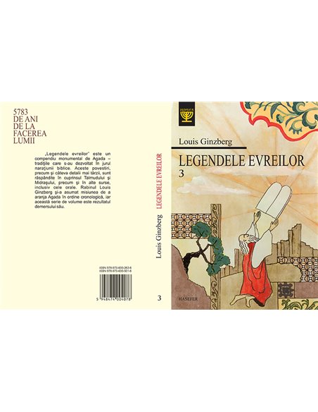 Legendele evreilor. Vol. 3 - Louis Ginzberg | Editura Hasefer