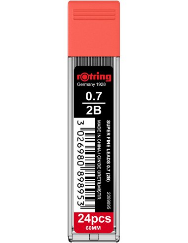 Mina Creion Mecanic Rotring SFL 0.7 2B - Etui 24 buc