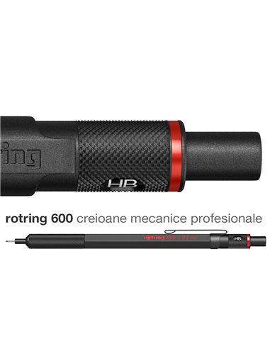 Rotring 600 Black Creion Mecanic 0.7