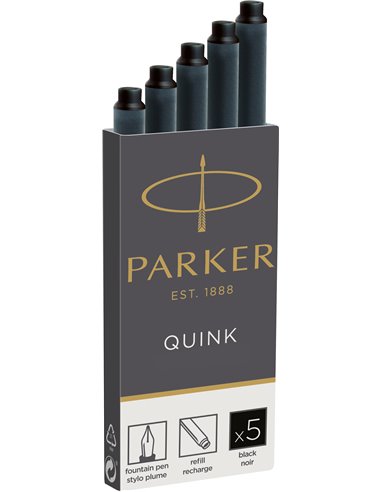 Cartuse cerneala Parker Black Permanent Standard Parker Consumabile