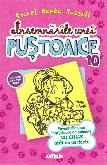 Insemnarile unei pustoaice 10 - Russell Rachel Renee | Editura Arthur