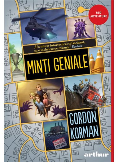 Minti geniale 2. Verdict: Infractor - Gordon Korman | Arthur [necartonat]