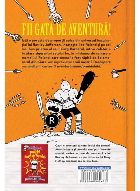 Rowley prezintă: O aventură superformidabilă (2) - Kinney Jeff | Arthur