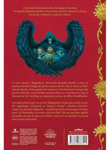 Povestirile Bardului Beedle - J.K. Rowling | Editura Arthur