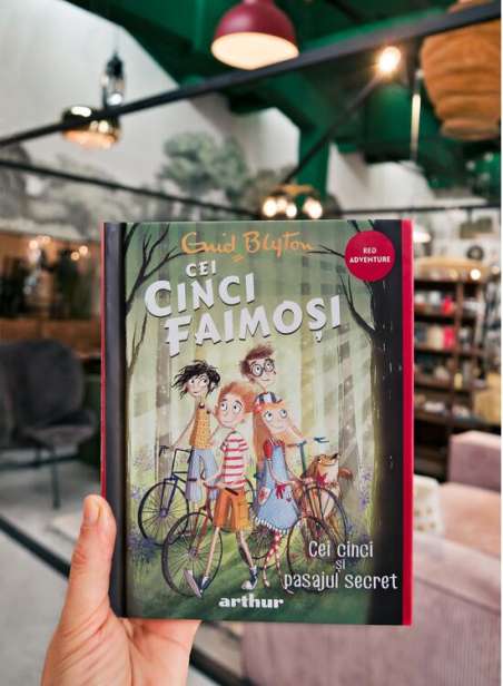 Cei cinci faimoși Vol 2. Cei cinci și pasajul secret - Enid Blyton | Editura Arthur