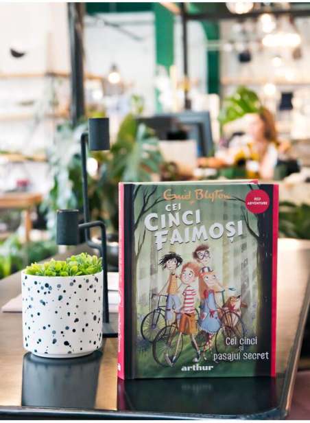Cei cinci faimoși Vol 2. Cei cinci și pasajul secret - Enid Blyton | Editura Arthur
