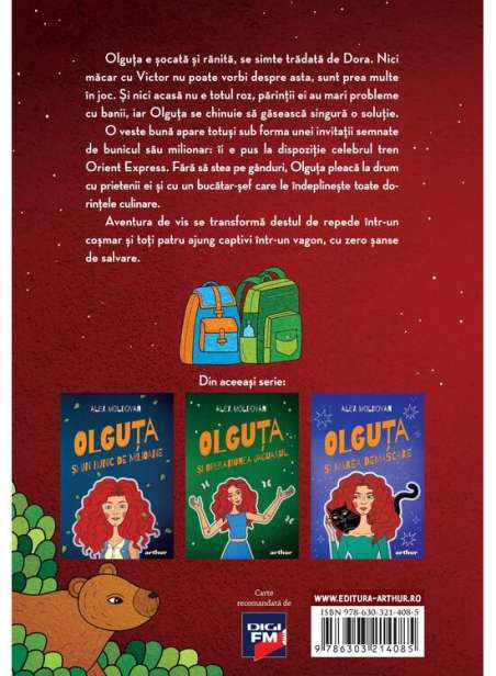 Olguta si Aventura din Orient Express - Alex Moldovan | Editura Arthur