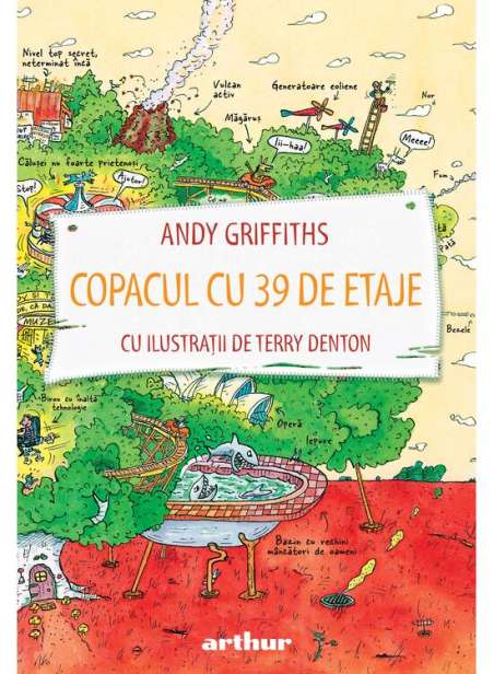 Copacul cu 39 de etaje [cartonata] - Andy Griffiths | Editura Arthur