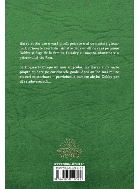 Harry Potter si camera secretelor. Vol. 2 - J.K. Rowling | Arthur [cartonata]