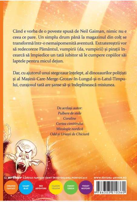 Noroc cu laptele - Neil Gaiman | Arthur