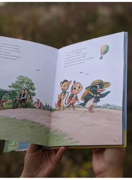Apolodor explorator. Descoperim cu Apolodor, în Deltă, păsările-n zbor - Florin Bican | Editura Arthur