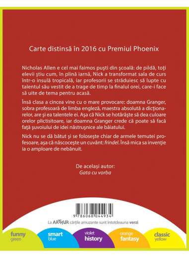 Povestea frindelului - Andrew Clements | Arthur...