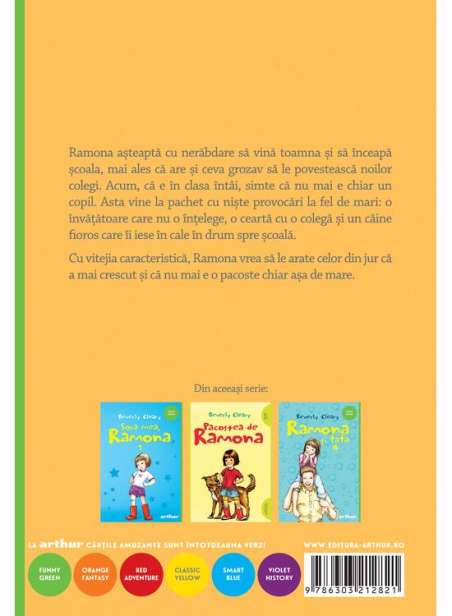 Ramona 3. Ramona cea viteaza   - Beverly Cleary | Arthur