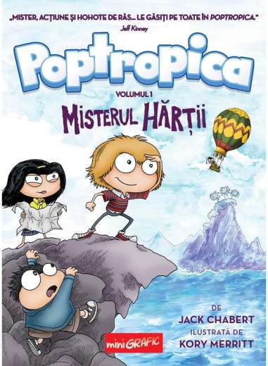 Poptropica 1. Misterul hartii - Krpata Mitch | Editura Grafic