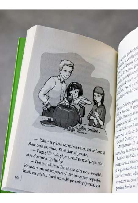 Ramona și tata 4. Pacostea de Ramona - Beverly Cleary | Editura Arthur