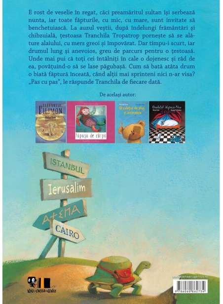 Tranchila Tropatrop o țestoasă de neoprit - Michael Ende Id: [cartonat] | Vlad si Cartea cu Genius