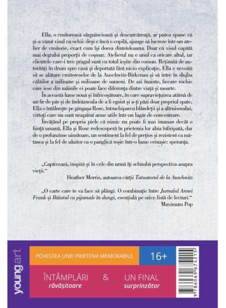 Panglica roșie - Lucy Adlington | Editura Young Art