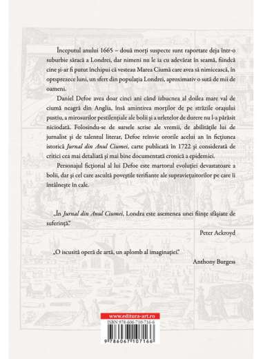 Jurnal din anul ciumei   - Daniel Defoe | Art