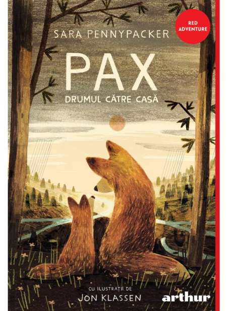 PAX 2. DRUMUL CATRE CASA  (Sara Pennypacker)    [red ADVENTURE, cartonat]