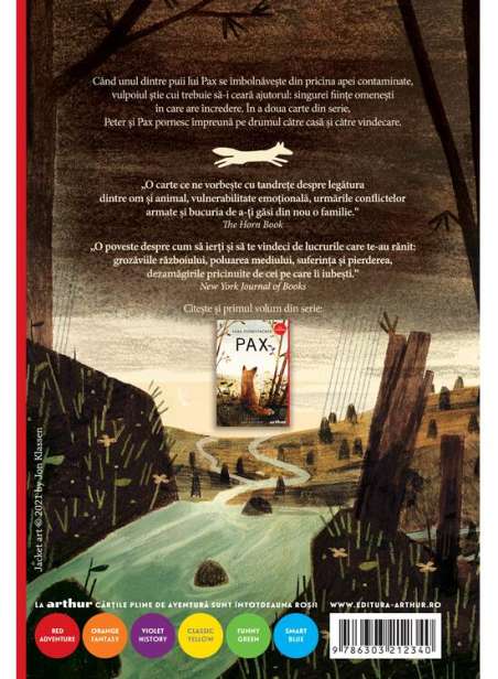 PAX 2. DRUMUL CATRE CASA  (Sara Pennypacker)    [red ADVENTURE, cartonat]