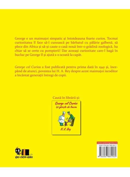 George cel curios - H.A. Rey   | Vlad si cartea cu Genius [cartonat]