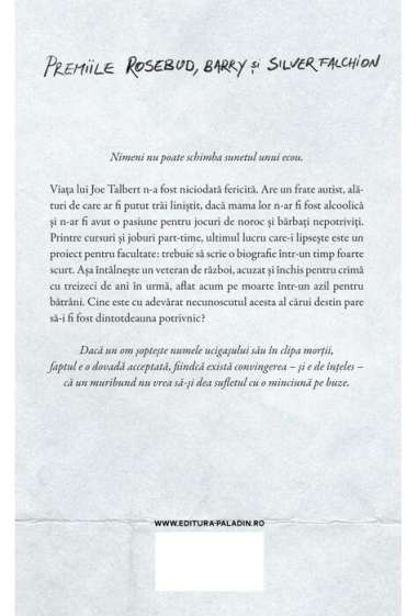 Ultima zapada - Allen Eskens | Editura Paladin