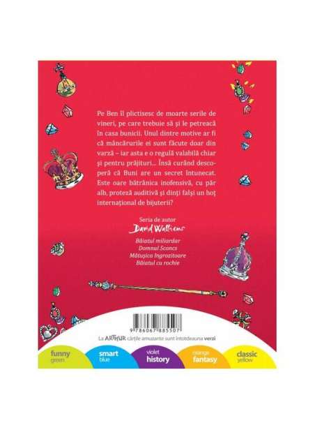 Bunicuţa hoţomană - David Walliams | Editura Arthur