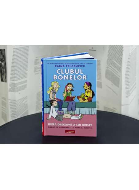 Clubul bonelor Vol 1. Ideea grozavă a lui Kristy - Raina Telgemeier | mini Grafic