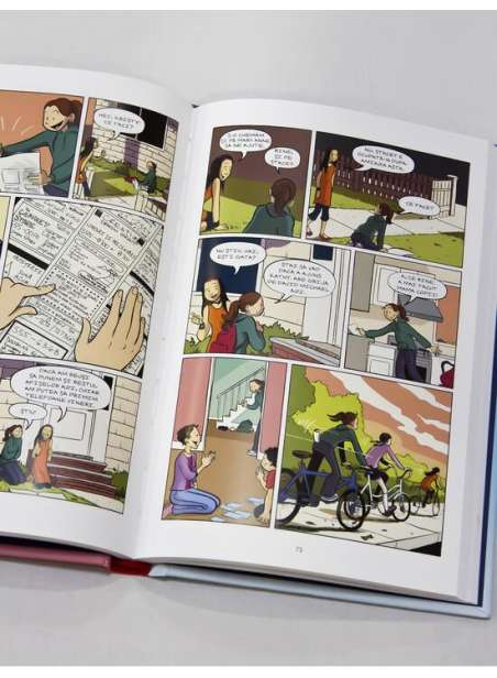 Clubul bonelor Vol 1. Ideea grozavă a lui Kristy - Raina Telgemeier | mini Grafic
