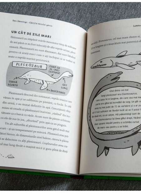Cărțile micului geniu: Lumea dinozaurilor - Ken Jennings | Arthur