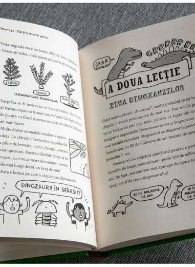 Cărțile micului geniu: Lumea dinozaurilor - Ken...