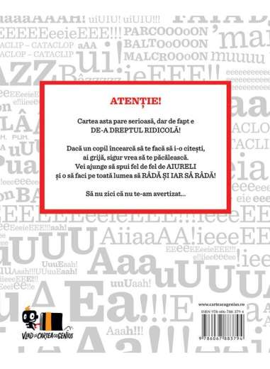 CARTEA FARA POZE   [CARTEA CU GENIUS, cartonat]