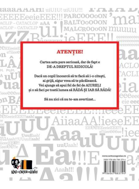 CARTEA FARA POZE   [CARTEA CU GENIUS, cartonat]