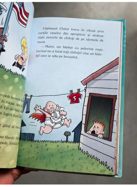 Căpitanul Chilot și Atacul Toaletelor Vorbitoare Vol 2 - Dav Pilkey | miniGRAFIC [Cartonat. Color]