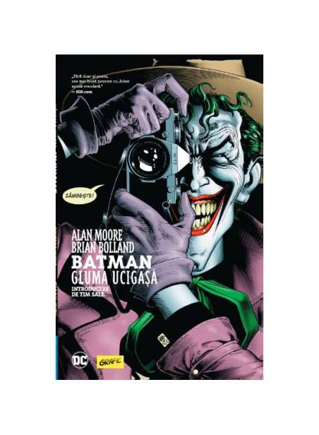 Batman. Gluma ucigasa - Alan Moore | Editura Grafic [cartonata]