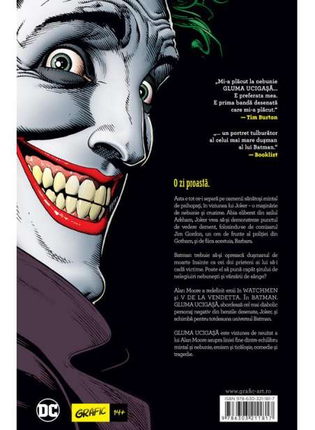 Batman. Gluma ucigasa - Alan Moore | Editura Grafic [cartonata]