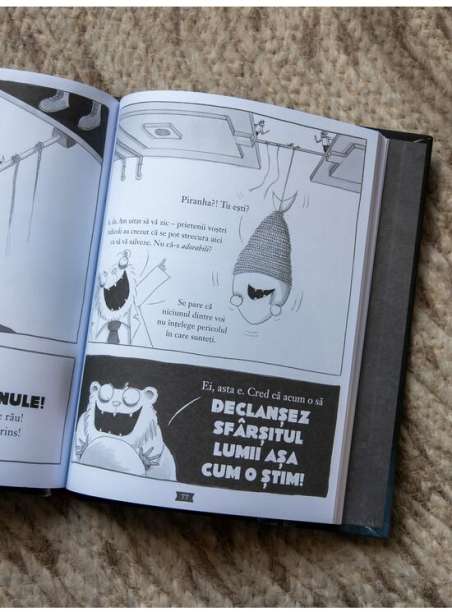 Băieții Răi. Episodul 3. Ghemotocul contraatacă - Aaron Blabey | Editura miniGRAFIC