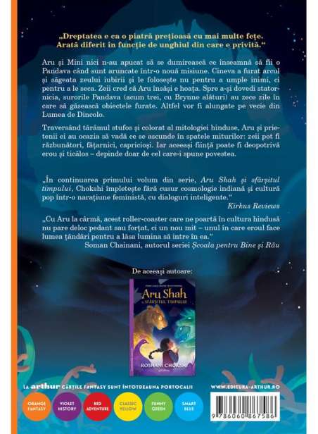 Aru Shah vol 2. Aru Shah și cântecul morții - Roshani Chokshi | Arthur (Orange Fantasy)