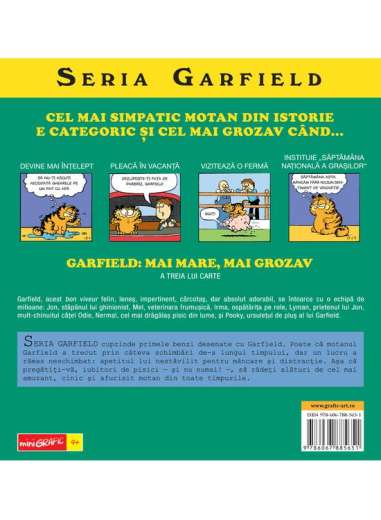 Seria Garfield 3. Garfield: mai mare, mai...