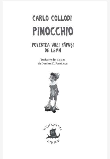 Pinocchio.Povestea unei papusi de lemn - Carlo...