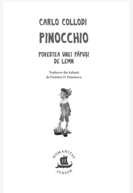 Pinocchio.Povestea unei papusi de lemn - Carlo Collodi | Humanitas