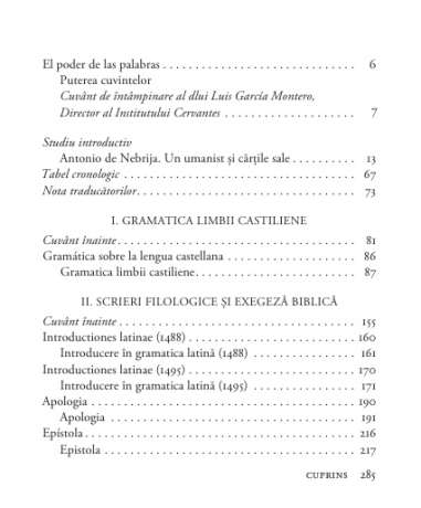 Gramatica limbii castiliene - Antonio Nebrija |...