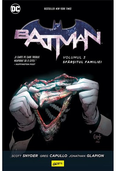 Batman Vol 3. Sfarsitul familiei - Scott Snyder  | Editura Grafic