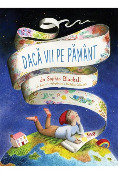 Daca vii pe Pamant - Sophie Blackall  | Vlad si cartea cu Genius