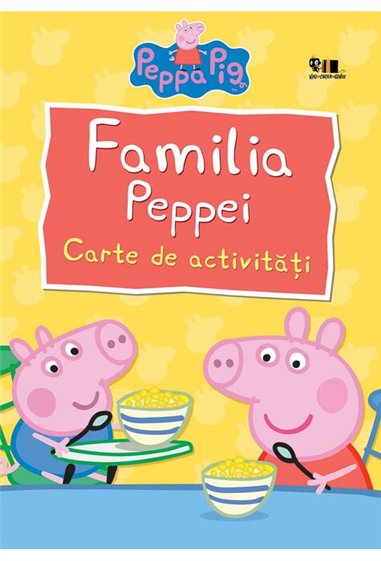 Peppa Pig: Familia Peppei - Neville Astley, Mark Baker | Vlad si cartea cu Genius