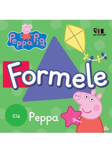 Peppa Pig: Formele cu Peppa [cartonat]  - Neville Astley | Vlad Si Cartea Cu Genius