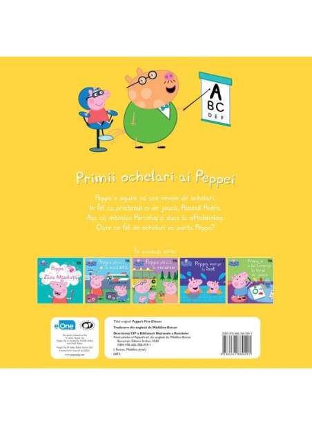 Peppa Pig: Primii ochelari ai Peppei [necartonat]  - Neville Astley | Vlad Si Cartea Cu Genius - Neville Astley, Mark Baker | Vl