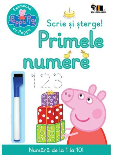 Peppa Pig: Exerseaza cu peppa. Scrie si sterge!...