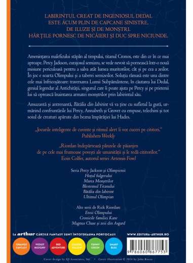 Percy jackson 4: Batalia din labirint  - Rick...