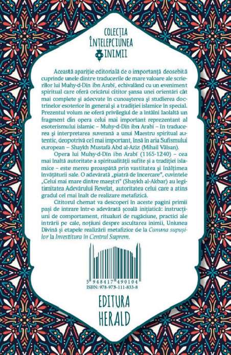 Doctrina si practica spirituala - Ibn Arabi | Editura Herald